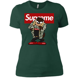 Supreme Hot Bear T-shirt Women Cotton T-Shirt