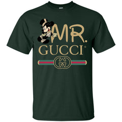 Gucci Couple Disney Mickey Valentine's Day T-shirt Men Cotton T-Shirt Men Cotton T-Shirt - parenttees