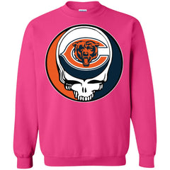 Chicago Bears Grateful Dead Steal Your Face Football Nfl Shirts Crewneck Pullover Sweatshirt Crewneck Pullover Sweatshirt - parenttees