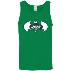 We Are The New York Jets Batman Nfl Mashup Men Cotton Tank Men Cotton Tank - parenttees