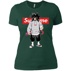 Supreme Dragon Ball Goku Best T-shirt Women Cotton T-Shirt