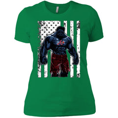 Giants Hulk Atlanta Braves Nfl T-shirt Women Cotton T-Shirt Women Cotton T-Shirt - parenttees