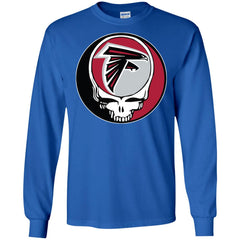 Atlanta Falcons Grateful Dead Steal Your Face Football Nfl Shirts Men Long Sleeve Shirt Men Long Sleeve Shirt - parenttees