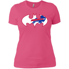 We Are The Buffalo Bills Batman Nfl Mashup Women Cotton T-Shirt Women Cotton T-Shirt - parenttees