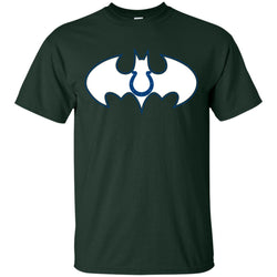 We Are The Indianapolis Colts Batman Nfl Mashup Men Cotton T-Shirt