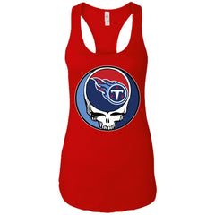 Tennessee Titans Grateful Dead Steal Your Face Football Nfl Shirts Women Tank Top Women Tank Top - parenttees