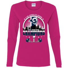 Nfl – Los Angeles Rams 2019 Super Bowl Champions Football Women Long Sleeve Shirt Women Long Sleeve Shirt - parenttees