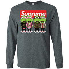 Supreme Turtle T-shirt Men Long Sleeve Shirt Men Long Sleeve Shirt - parenttees