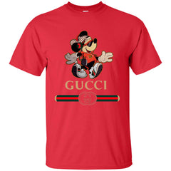 Gucci Mickey Fashion Stylelist Music T-shirt Men Cotton T-Shirt Men Cotton T-Shirt - parenttees