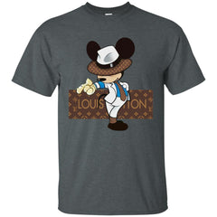 Louis Vuitton Mickey Dance Tshirt Men Cotton T-Shirt Men Cotton T-Shirt - parenttees