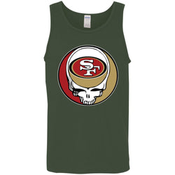 San Francisco 49ers Grateful Dead Steal Your Face Football Nfl Shirts Men Cotton Tank