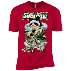 Supreme Panda Kung Fu T-shirt Men Short Sleeve T-Shirt Men Short Sleeve T-Shirt - parenttees