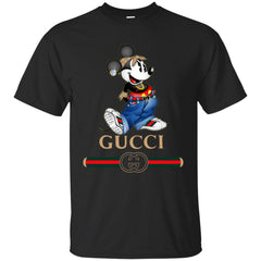 Gucci T-shirt Mouse Mickey Cartoon T-shirt Men Cotton T-Shirt Men Cotton T-Shirt - parenttees