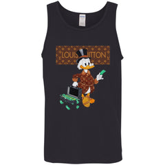 Louis Vuitton Donald Duck T-shirt Men Cotton Tank Men Cotton Tank - parenttees