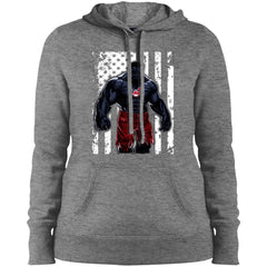 Giants Hulk Cleveland Indians T-shirt Flag Women Hooded Sweatshirt Women Hooded Sweatshirt - parenttees