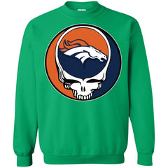 Denver Broncos Grateful Dead Steal Your Face Football Nfl Shirts Crewneck Pullover Sweatshirt Crewneck Pullover Sweatshirt - parenttees