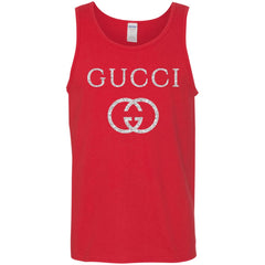 Vintage Gucci Logo Inspired Men Cotton Tank Men Cotton Tank - parenttees