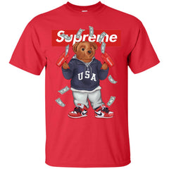 Supreme Bear Hot Trending T-shirt Men Cotton T-Shirt Men Cotton T-Shirt - parenttees
