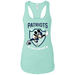 Nfl – New England Patriots Totally Awesome Mickey Mouse Super Bowl 2019 Football Women Tank Top Women Tank Top - parenttees