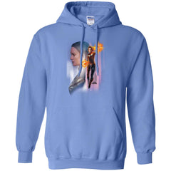 Captain Marvel Flying Space Portrait Pullover Hoodie Sweatshirt Pullover Hoodie Sweatshirt - parenttees