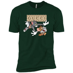 Gucci Tom And Jerry Cartoon T-shirt Men Short Sleeve T-Shirt Men Short Sleeve T-Shirt - parenttees