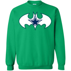 We Are The Dallas Cowboys Batman Nfl Mashup Crewneck Pullover Sweatshirt Crewneck Pullover Sweatshirt - parenttees