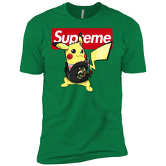 Supreme Pikachu T-shirt Men Short Sleeve T-Shirt Men Short Sleeve T-Shirt - parenttees