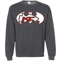 We Are The Kansas City Chiefs Batman Nfl Mashup Crewneck Pullover Sweatshirt Crewneck Pullover Sweatshirt - parenttees