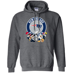 Nfl – New England Patriots Super Bowl 2019 Mickey Mouse Minnie Mouse Donald Duck Daisy Duck Football Pullover Hoodie Sweatshirt Pullover Hoodie Sweatshirt - parenttees