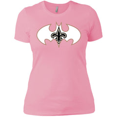 We Are The New Orleans Saints Batman Nfl Mashup Women Cotton T-Shirt Women Cotton T-Shirt - parenttees