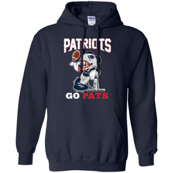 Go Pats - New England Patriots Super Bowl 2019 Mickey Mouse Football Nfl Pullover Hoodie Sweatshirt