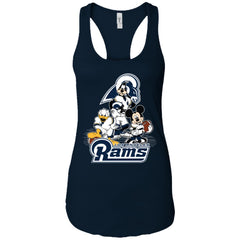 Mickey Mouse Los Angeles Rams American Football Nfl Sports Shirt Women Tank Top Women Tank Top - parenttees