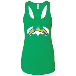 We Are The Los Angeles Chargers Batman Nfl Mashup Women Tank Top