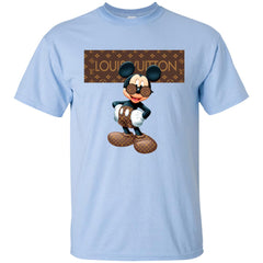 Best Louis Vuitton Mickey Mouse Shirt Men Cotton T-Shirt Men Cotton T-Shirt - parenttees