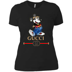 Gucci T-shirt Mouse Mickey Cartoon T-shirt Women Cotton T-Shirt