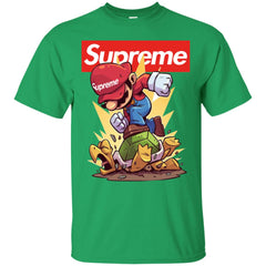 Supreme Mario Gaming T-shirt Men Cotton T-Shirt Men Cotton T-Shirt - parenttees