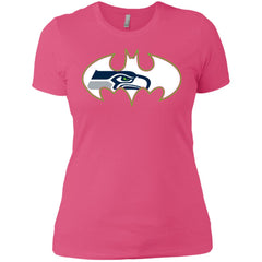 We Are The Seattle Seahawks Batman Nfl Mashup Women Cotton T-Shirt Women Cotton T-Shirt - parenttees