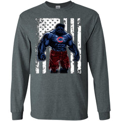 Giants Hulk Chicago Cubs T-shirt Flag Men Long Sleeve Shirt Men Long Sleeve Shirt - parenttees