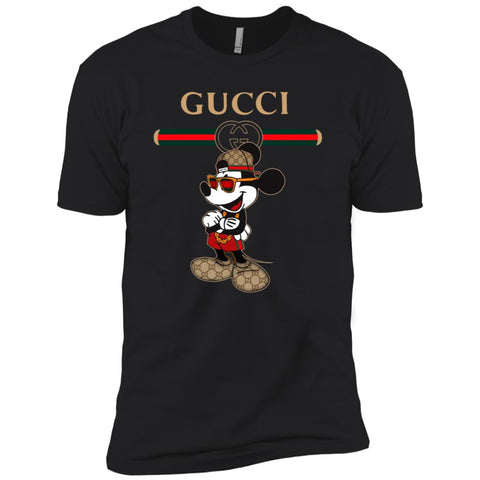 Gucci Mickey New Style T-shirt Men Short Sleeve T-Shirt Black / X-Small Men Short Sleeve T-Shirt - parenttees