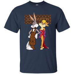 Louis Vuitton Rabbit Love Family T-shirt Men Cotton T-Shirt