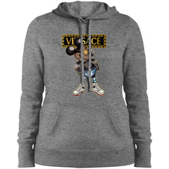 Versace Mickey Mouse Cartoon T-shirt Women Hooded Sweatshirt Women Hooded Sweatshirt - parenttees