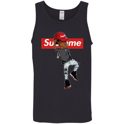 Supreme Marquese Scott T-shirt Men Cotton Tank Black / X-Small Men Cotton Tank - parenttees