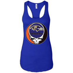 Baltimore Ravens Grateful Dead Steal Your Face Football Nfl Shirts Women Tank Top