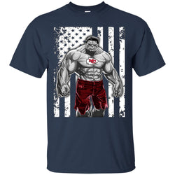 Giants Hulk Kansas City Chiefs T-shirt Men Cotton T-Shirt