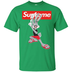 Supreme Rabbit Cute Stylelist T-shirt Men Cotton T-Shirt Men Cotton T-Shirt - parenttees