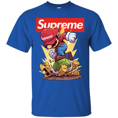 Supreme Mario Gaming T-shirt Men Cotton T-Shirt Men Cotton T-Shirt - parenttees