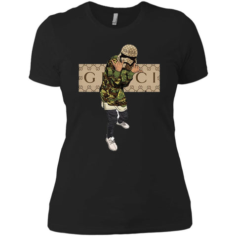 Gucci Gang Hiphop T-shirt Women Cotton T-Shirt Black / X-Small Women Cotton T-Shirt - parenttees