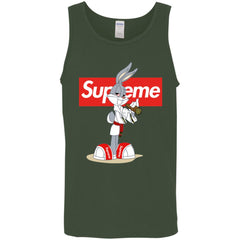 Supreme Rabbit Smoking T-shirt Men Cotton Tank Men Cotton Tank - parenttees