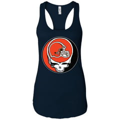 Cleveland Browns Grateful Dead Steal Your Face Football Nfl Shirts Women Tank Top Women Tank Top - parenttees