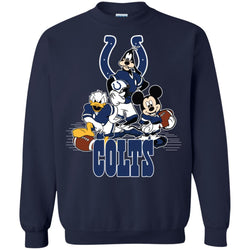 Mickey Mouse Indianapolis Colts American Football Nfl Sports Shirt Crewneck Pullover Sweatshirt